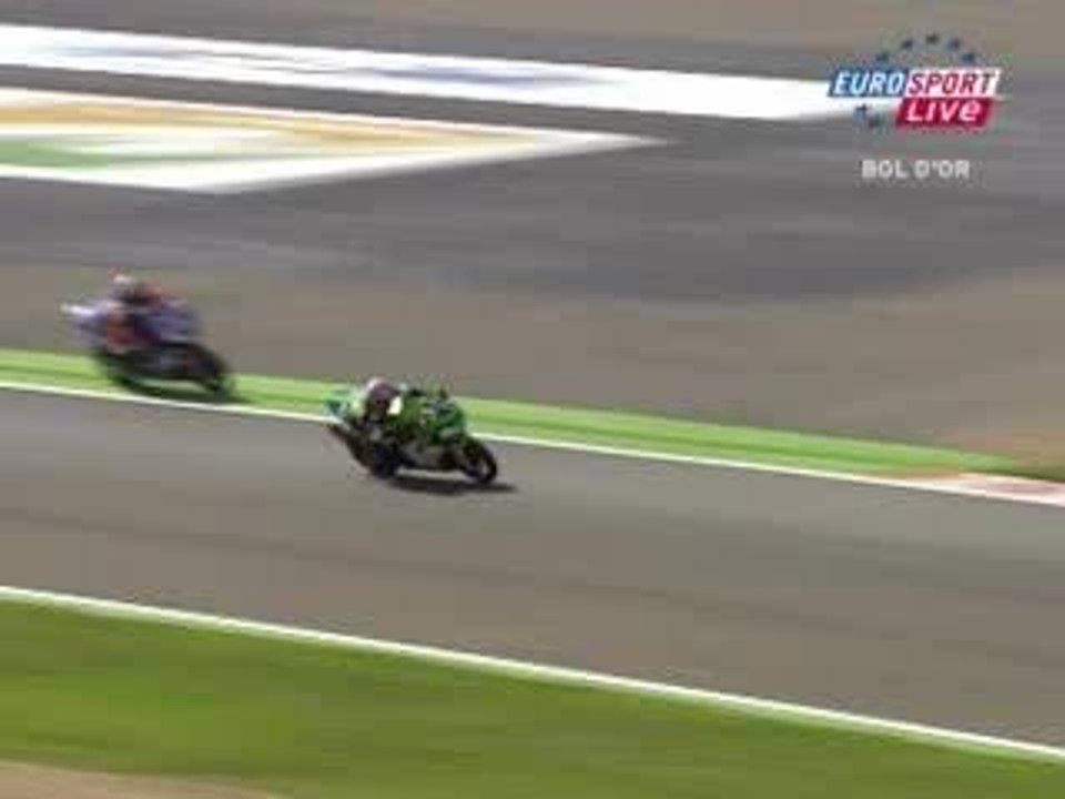 Accident moto BOL D'OR 2005