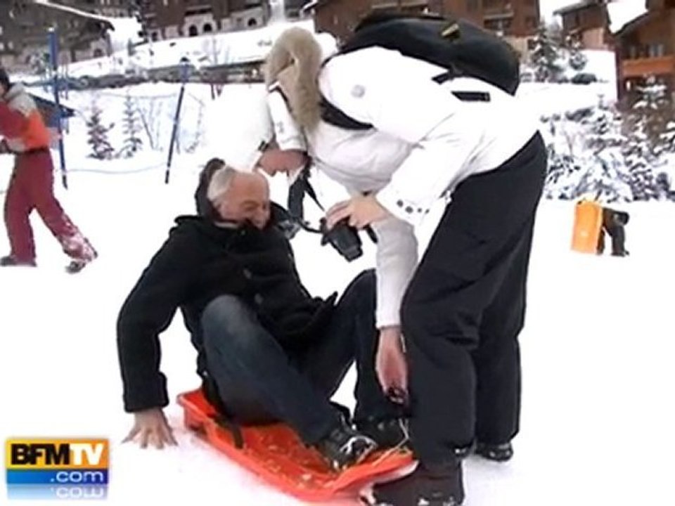 Les vacanciers se régalent sur les pistes de ski