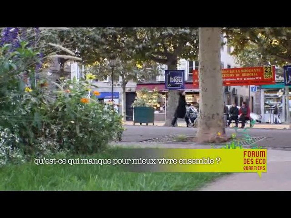 Ville désirable et dimension sociale de la ville durable - Forum des éco-quartiers 2010 de Strasbourg - 7/7
