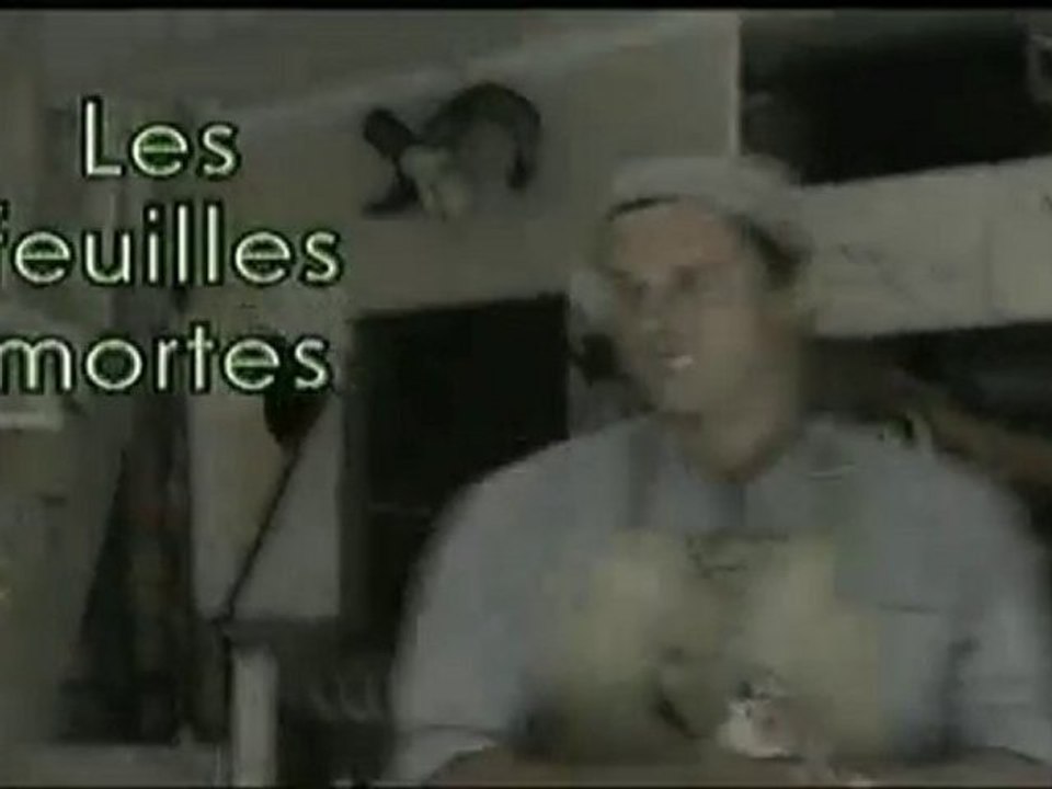 Karaoke - les feuilles mortes - Prévert