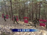 South Korean soldiers undergo military drills