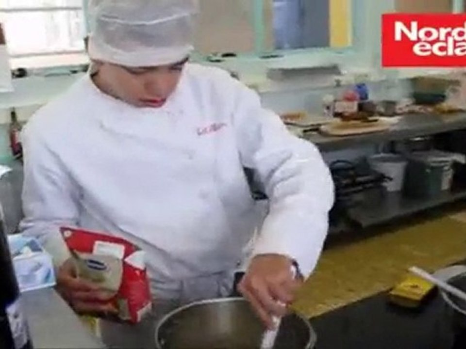 Les élèves de l'Athénée Royal réalisent un repas de fête