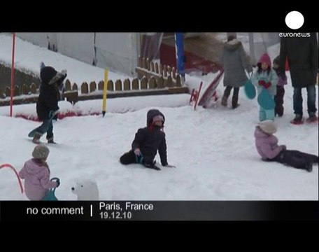 Severe weather conditions paralyse europe - no comment