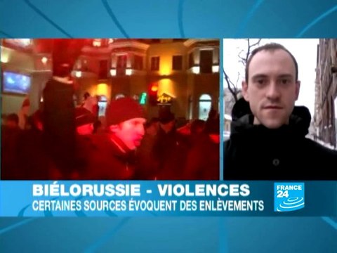Belarus : La manifestation a été violemment dispersée