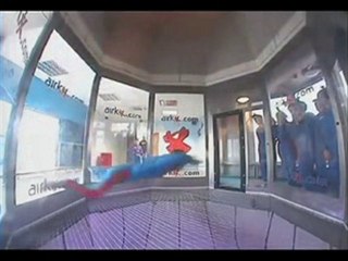 Chute libre en intérieur