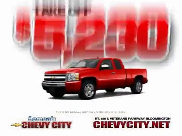 2011 Chevy Malibu-2011 Chevy Silverado-Bloomington IL-Leman’