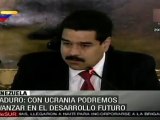 Venezuela agradece apoyo de Ucrania