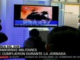 Corea del Sur desoye advertencias de Pyongyang y realiza ejercicios militares