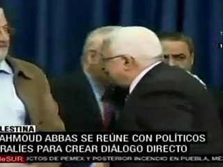 Abbas se reúne con políticos israelíes en busca de diálogo