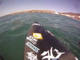 Chuck Patterson shoots circling sharks at San Onofre