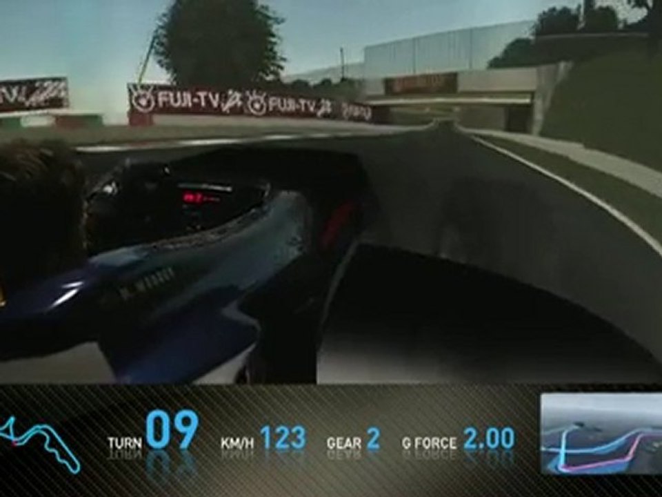 Formula 1 2010 - Track Simulation Suzuka - Mark Webber (Red Bull)