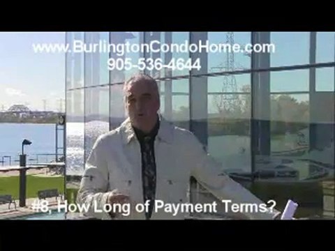 FAQ 8, Burlington Condos for Sale - Hamilton Payment Terms?