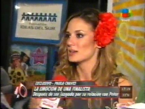 Paula nota en Intrusos - 20 de Diciembre 2010