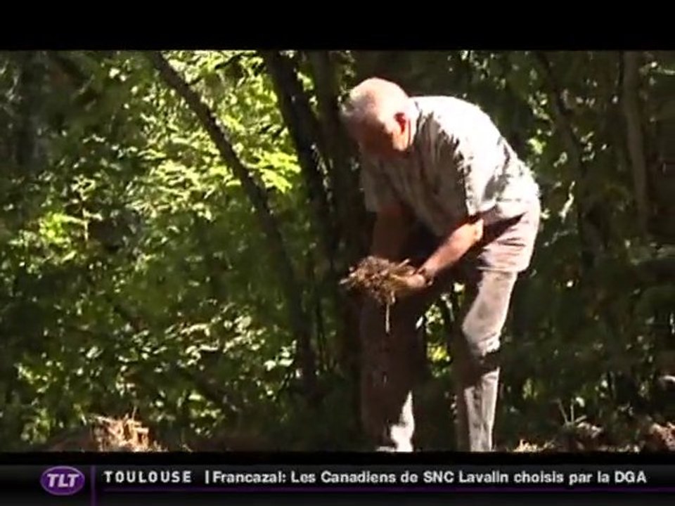Marcel Mézy, inventeur d'un compost naturel (Aveyron)