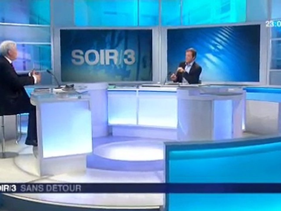 Bruno Gollnisch en interview sur Soir 3
