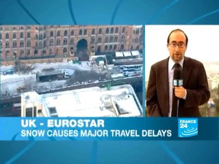 Misery for travellers as Britain is caught unprepared