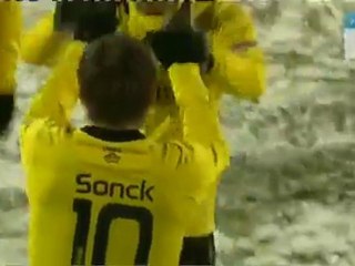 Fantastico gol in rovesciata