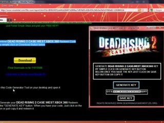 FREE DEAD RISING 2 CASE WEST XBOX360 SERIAL KEYS 100%