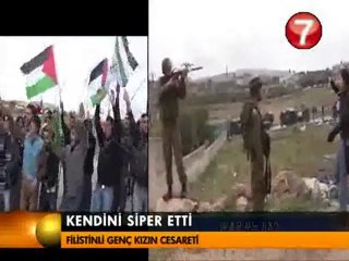 Dünya bu Filistinli kızı konuşuyor