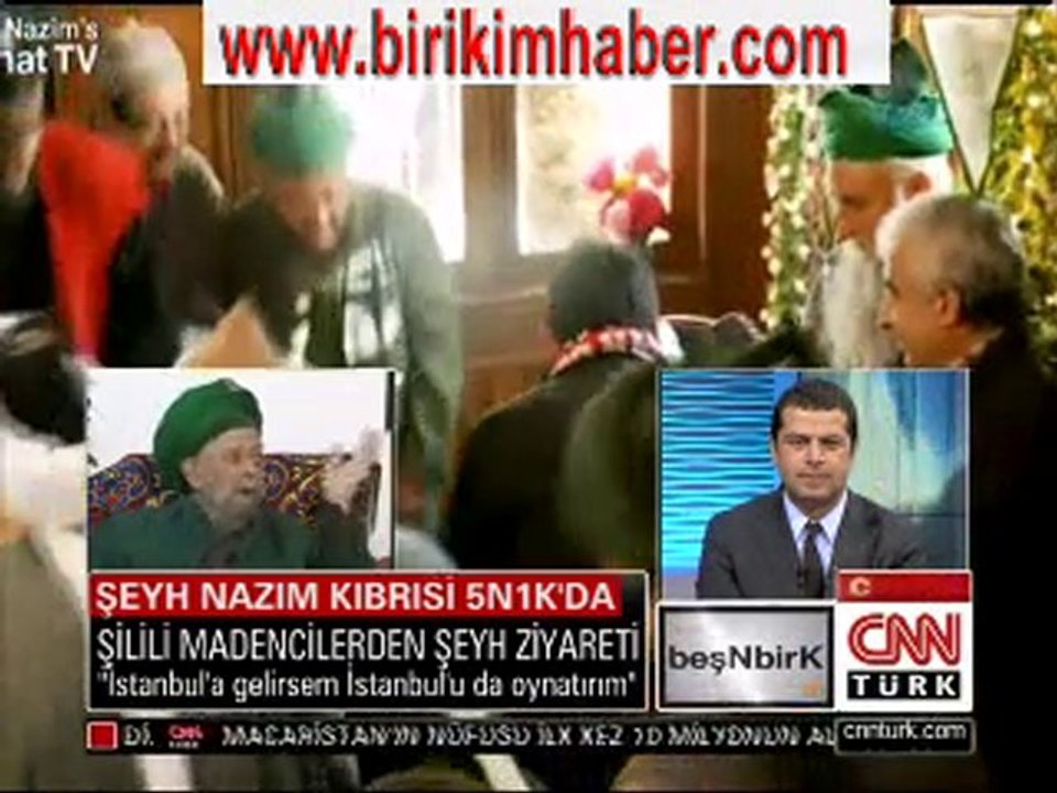 Şeyh Nazım canlı yayında küfür edince birikimhaber.com