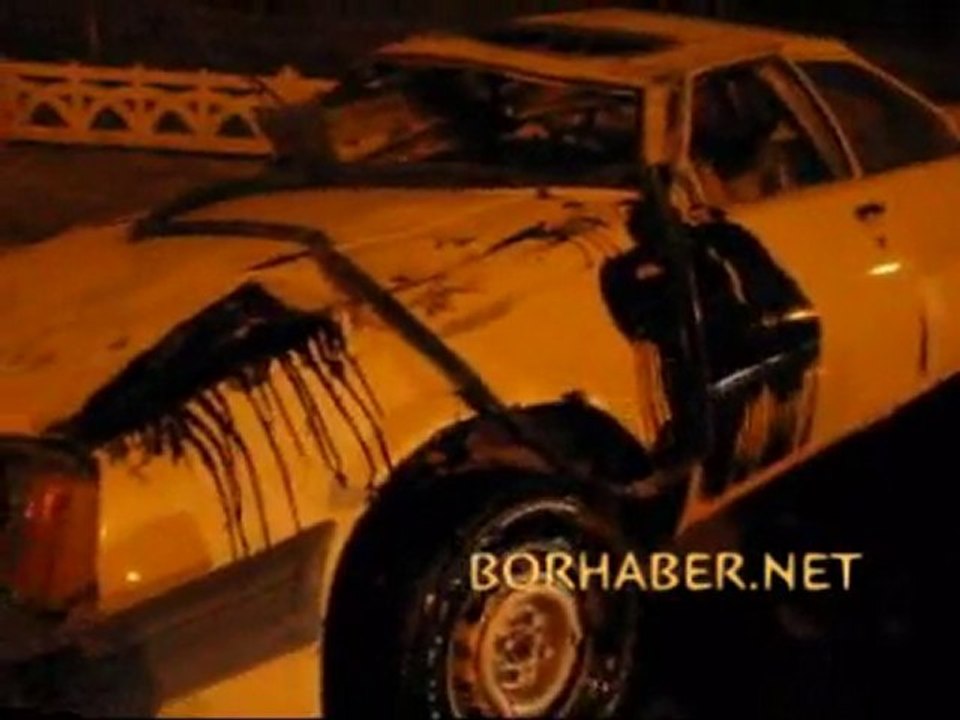 Bor İlçesinde Trafik Kazası