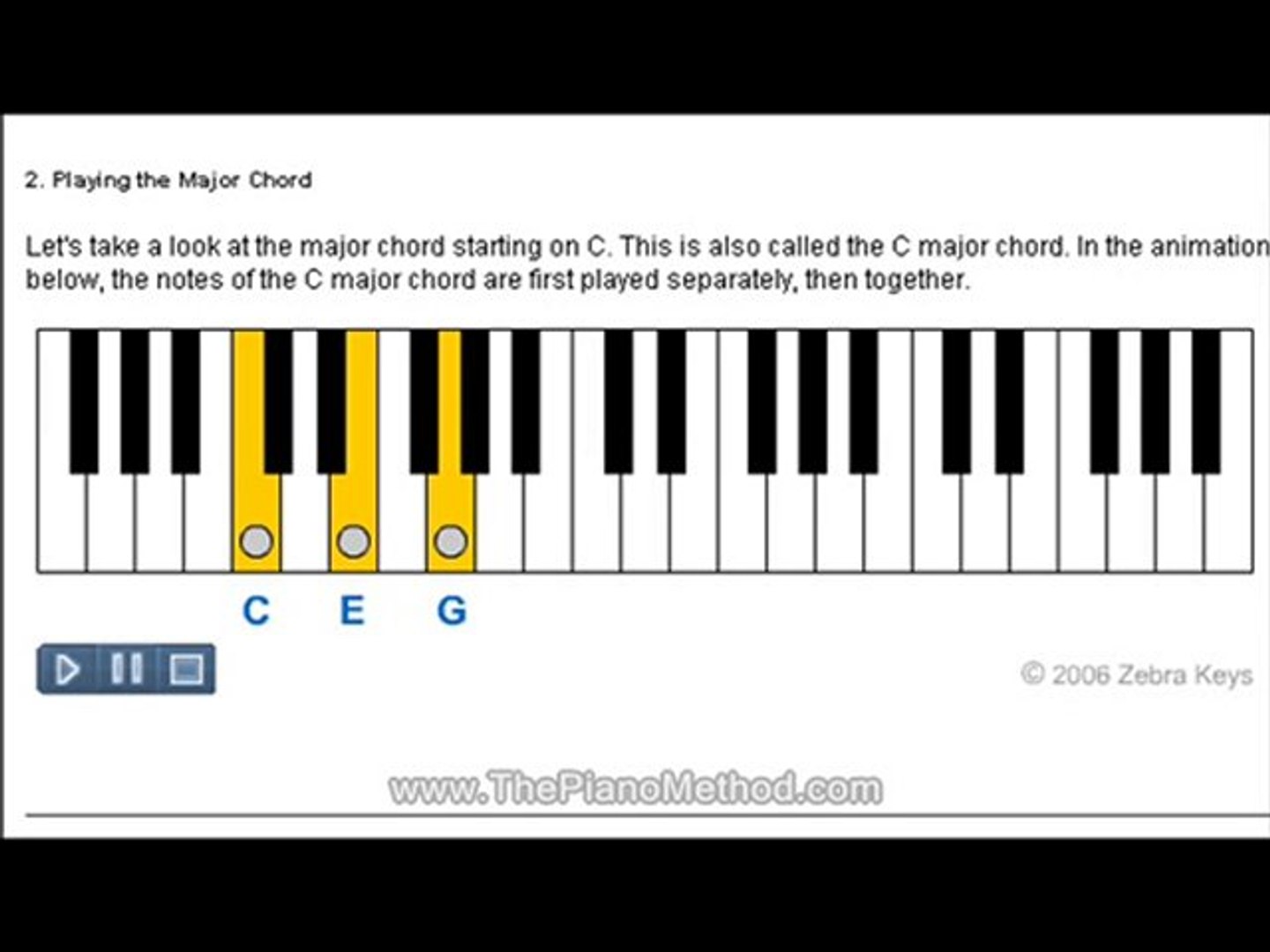 play piano chords online - video Dailymotion