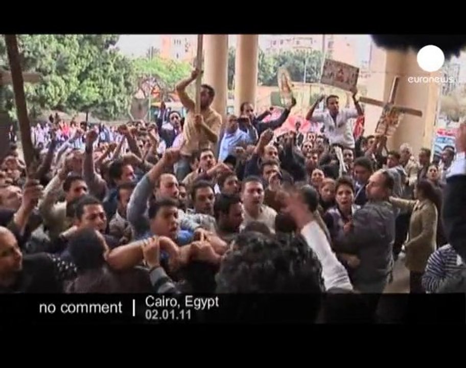 Les coptes d'Egypte en colère - no comment