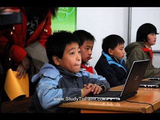 how to paint a abstract painting part 4