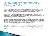 2 steps to create crazy amount of Facebook traffic