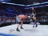 Punk whacks Cena with a chair