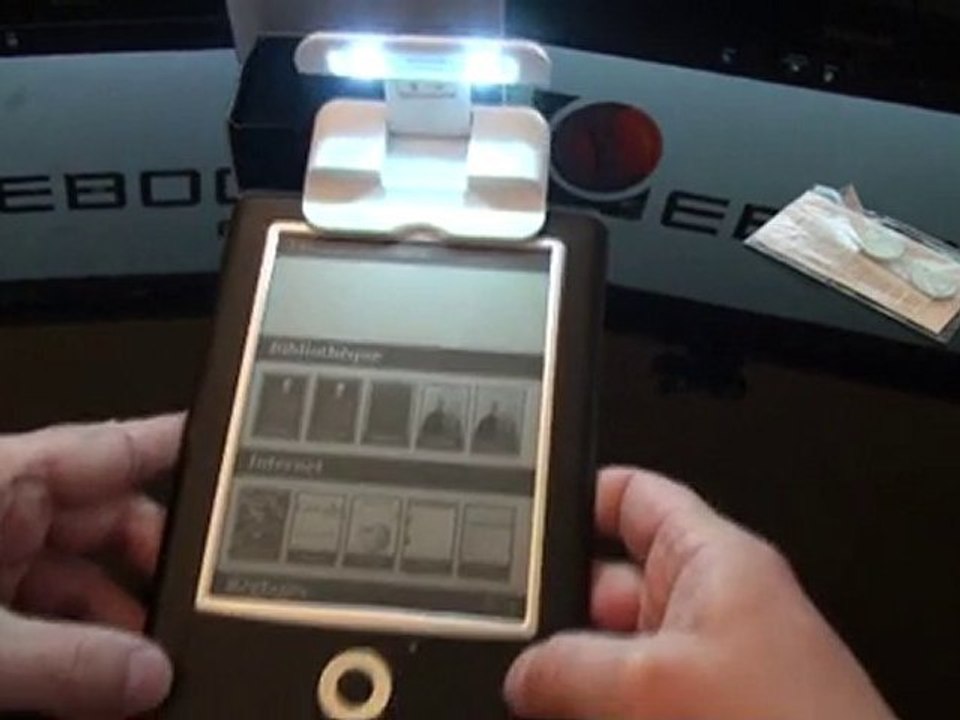 Lampe à LED Kandle présenté par Ebooks-France