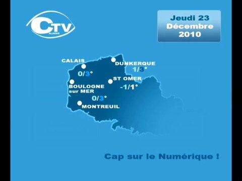 calaisis TV météo jeudi 231210