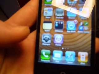 tuto debuter iphone4 revenir au menu