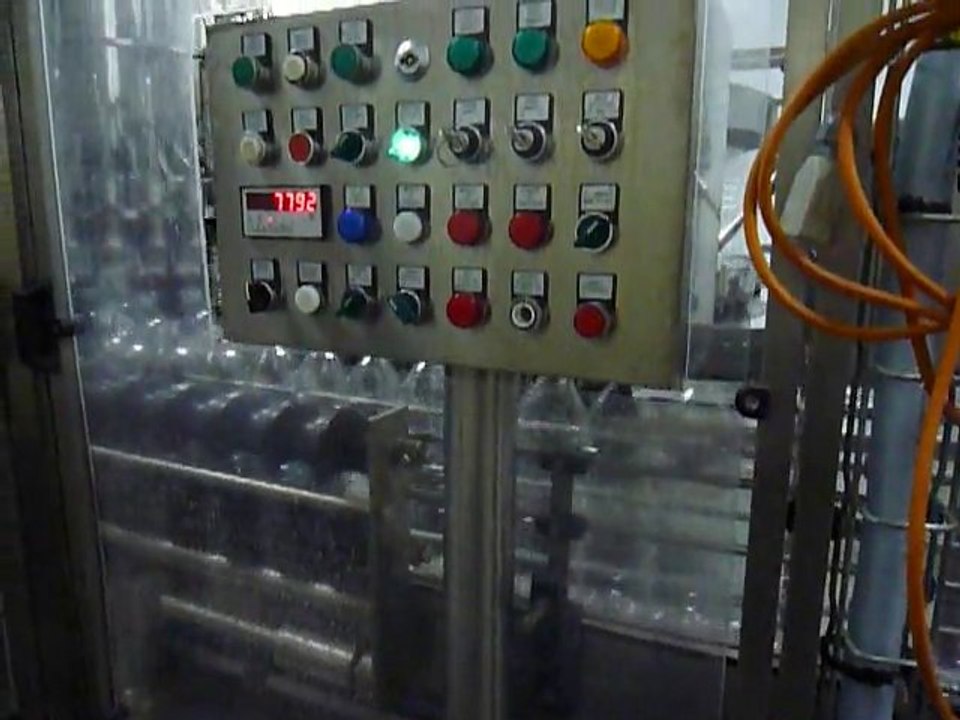 Sortie des bouteilles -silo - Redresseur de bouteilles-