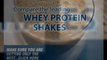 whey protein shakes