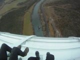 Saut de BASE du viaduc de Millau