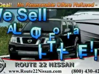 Nissan Pathfinder New Jersey from Route 22 Nissan