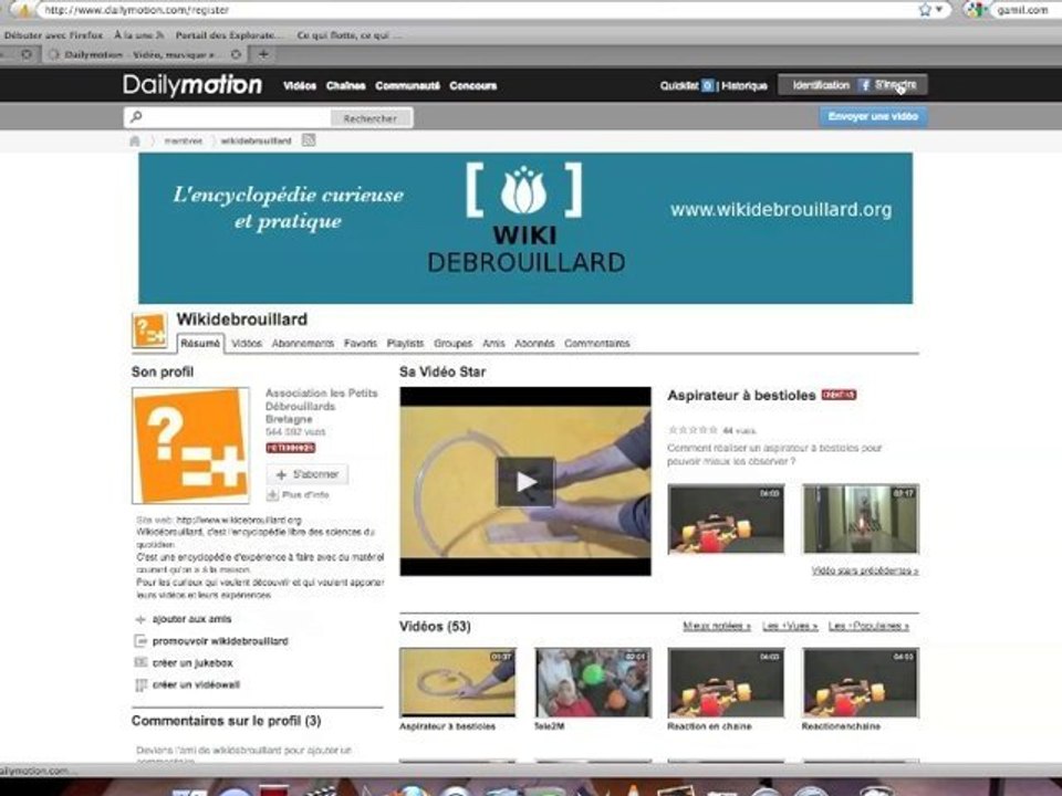 Tutoriel Wikidébrouillard : Publier sa vidéo sur Dailymotion