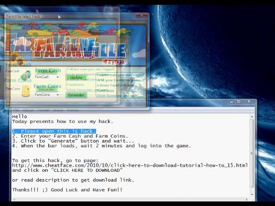 FARMVILLE CHEATS HACK NEW WORKING TOOL PERMANENT CHEATS