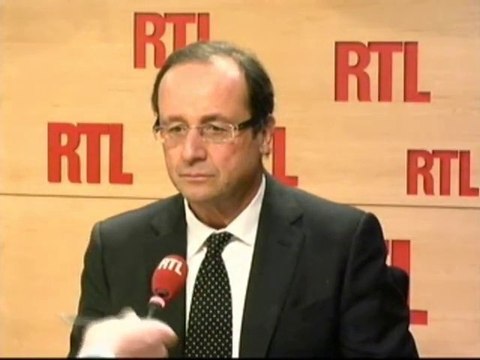 François Hollande invité de RTL - 22 décembre 2010