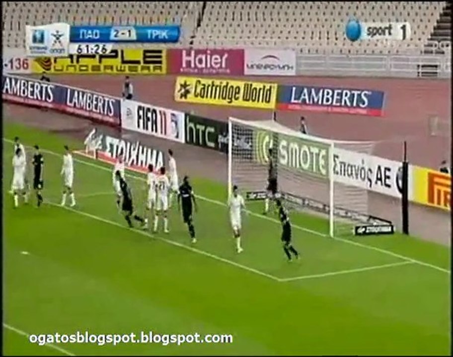 panathinaikos trikala 3-2 (22-12-10) cup
