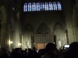 image au coeur de la cathédrale Notre-Dame de paris