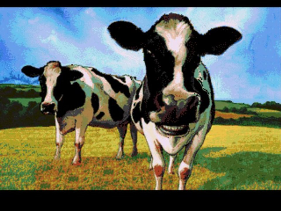 Earthworm Jim 2 [Megadrive] niveau 9 (fin du jeu)