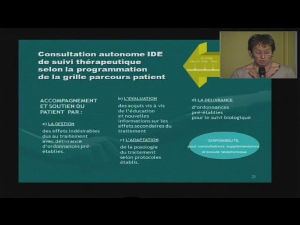 Forum 2010 Lille Chantal Riou alternative consullt med 3/4