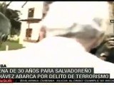 30 años de prisión a Francisco Chávez Abarca por terrorismo