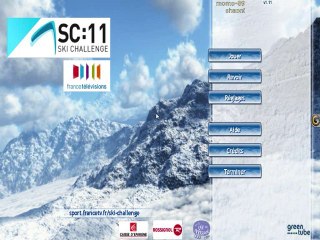 vidéotest avec momo-89 ski challenge 2011