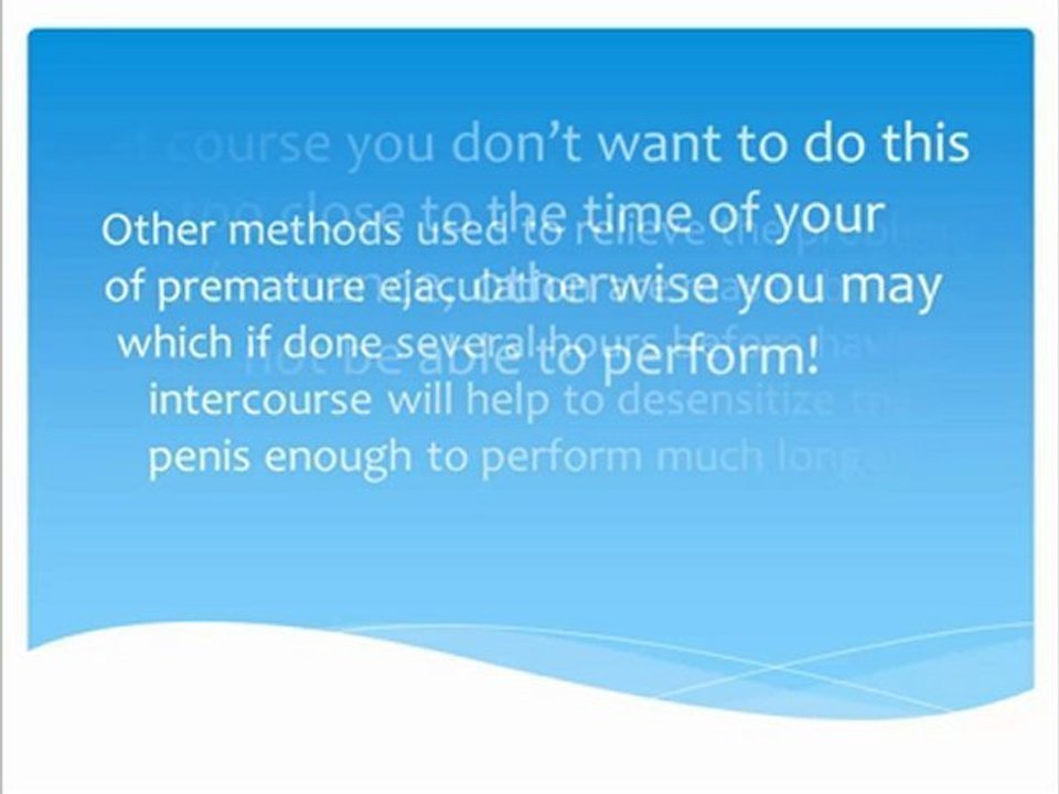 Tips to Help Men Deal With Premature Ejaculation