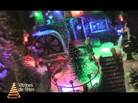 Vitrines de Fêtes en Sarthe : Boulangerie Capelle