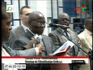 Inauguration du nouveau module de production de la CNI