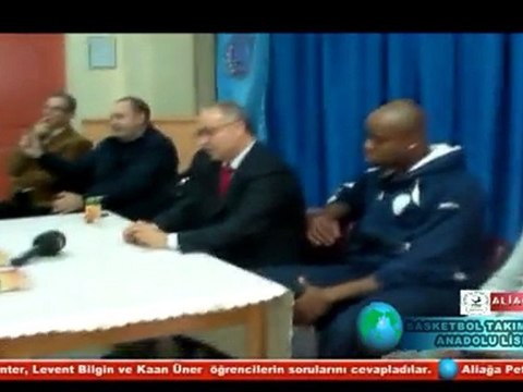 ALIAGA PETKIM BASKETBOL TAKIMI ALPOGUZ ANADOLU LISESINDE!